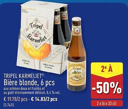 Bière blonde, 6 pcs