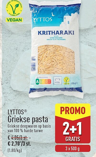 Griekse pasta