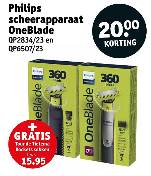 Philips scheerapparaat OneBlade