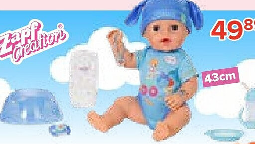 Baby Born Jonas cliquer & jouer