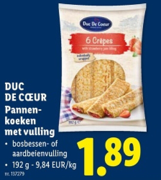 Pannenkoeken met vulling