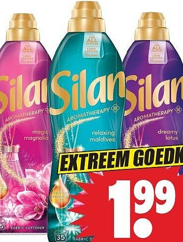 Silan aromatherapy wasverzachter, 35 wasbeurten
