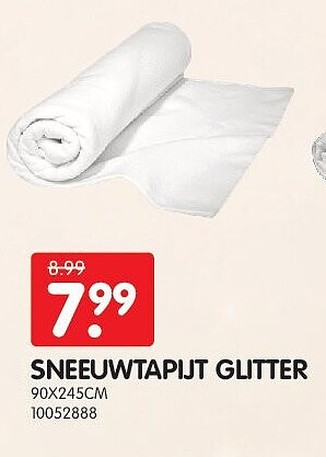 SNEEUWTAPIJT GLITTER