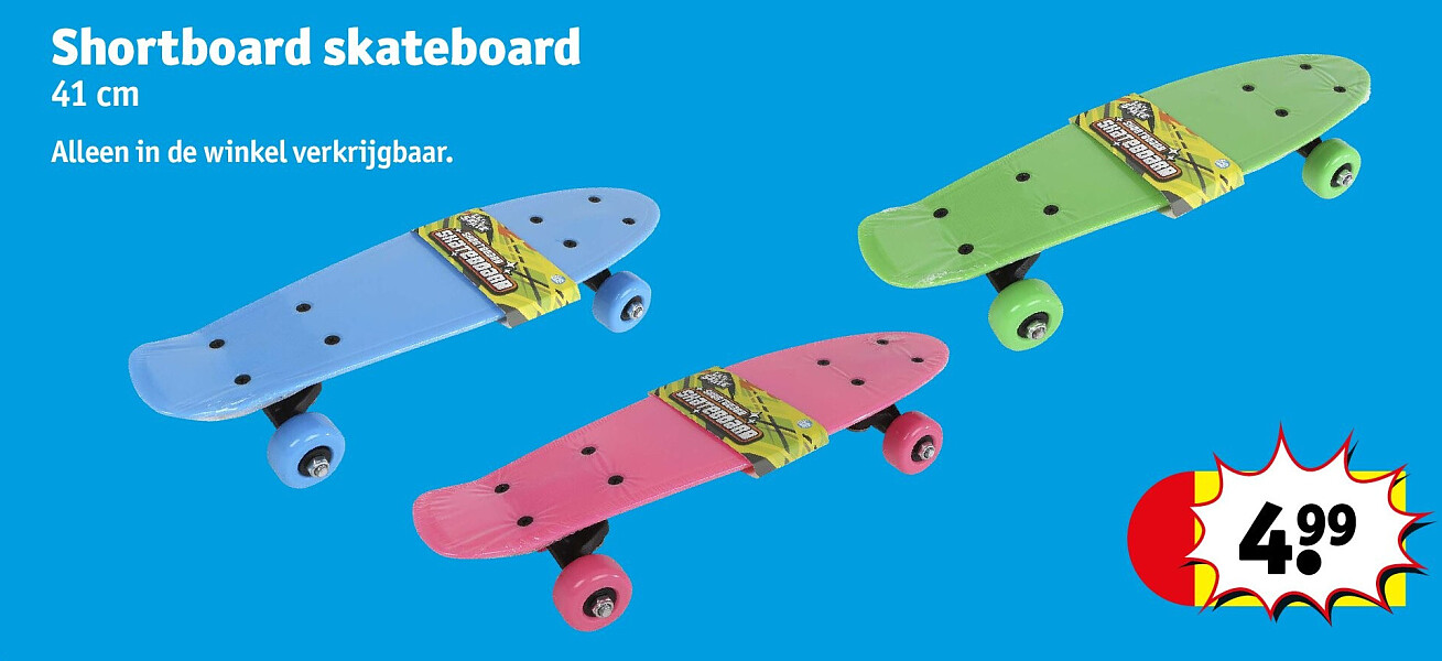 Shortboard skateboard