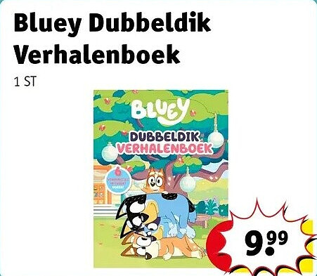 Bluey Dubbeldik Verhalenboek