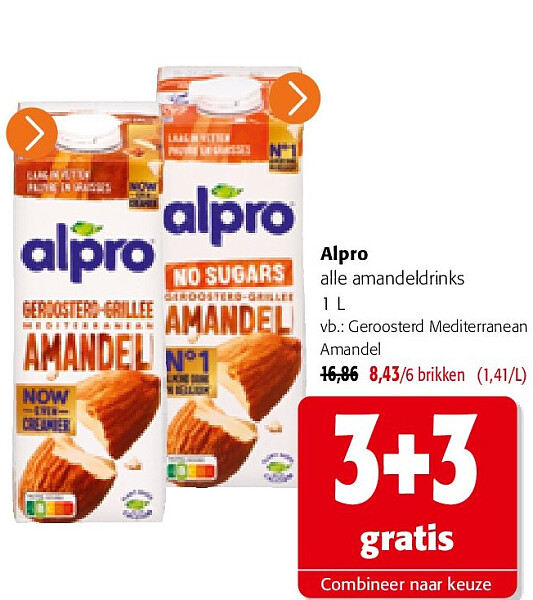 Alpro Geroosterd Mediterranean Amandel