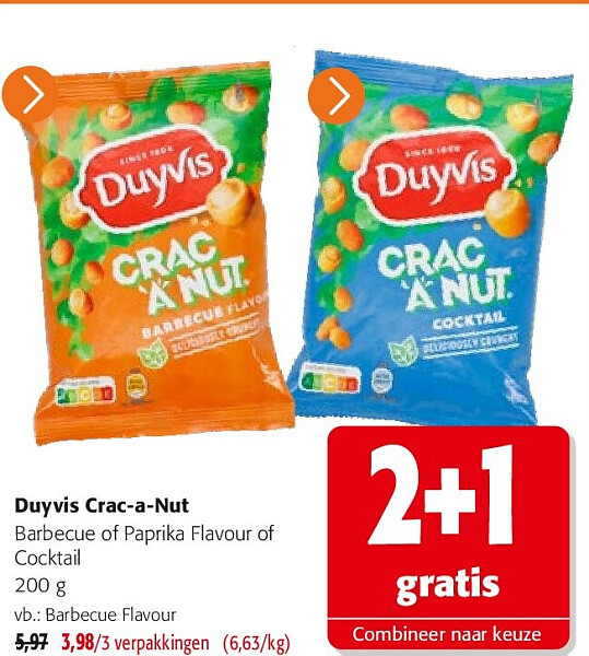 Duyvis Crac-a-Nut Barbecue Flavour