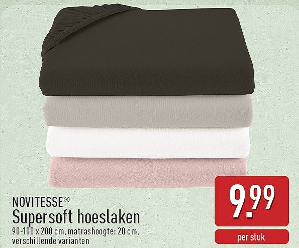 Supersoft hoeslaken