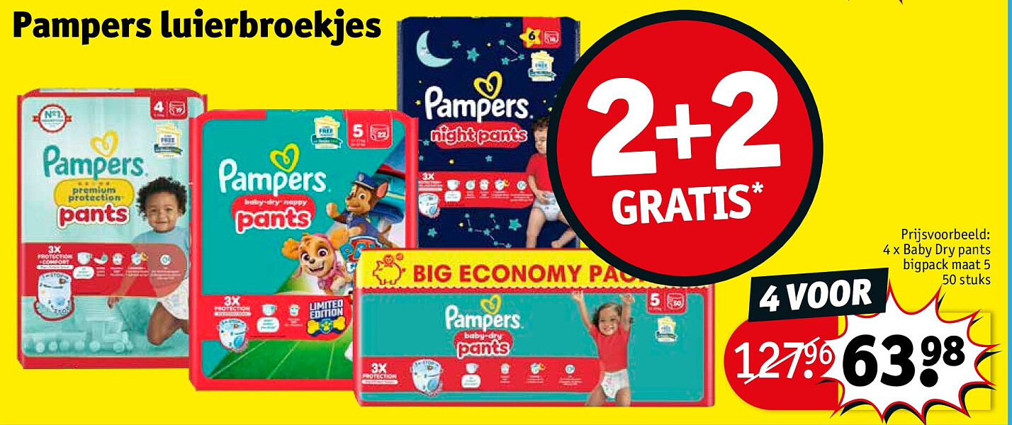 Pampers luierbroekjes
