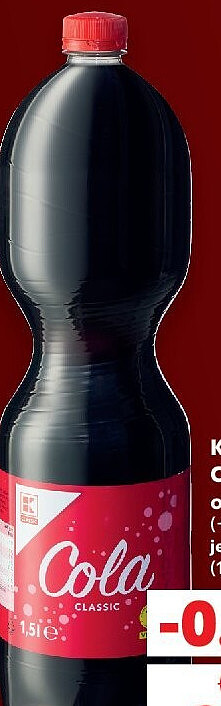 K-CLASSIC Cola, Cola-Mix oder Limonade, 1,5-l-PET-Flasche