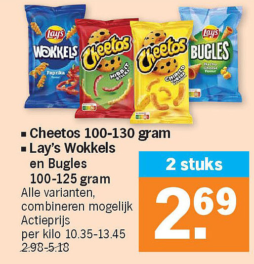 Cheetos 100-130 gram