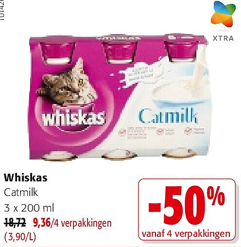 Whiskas Catmilk 3 x 200 ml