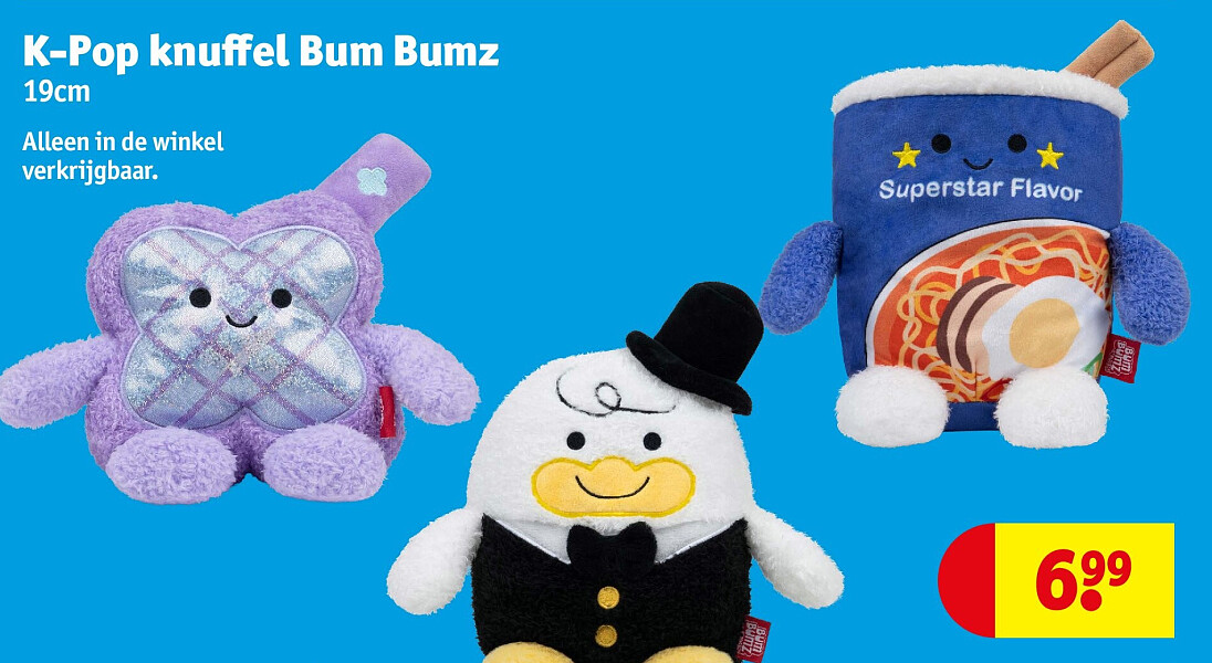 K-Pop knuffel Bum Bumz