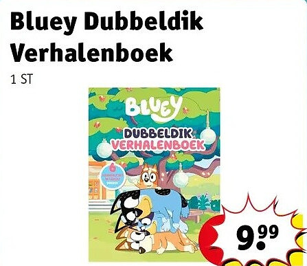 Bluey Dubbeldik Verhalenboek