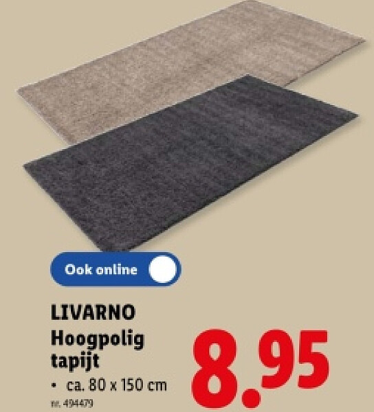 Hoogpolig tapijt