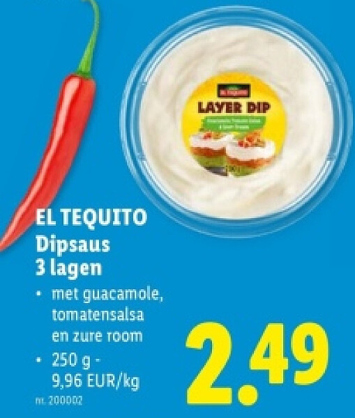 Dipsaus 3 lagen