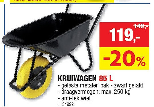 KRUIWAGEN 85 L