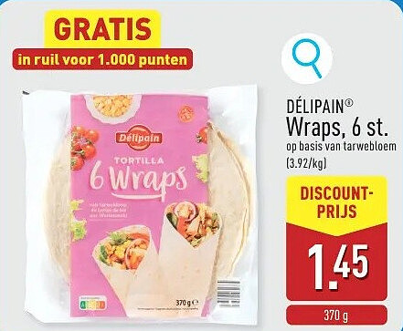 Wraps, 6st.