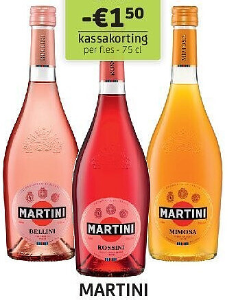 Martini Bellini, Rossini, Mimosa