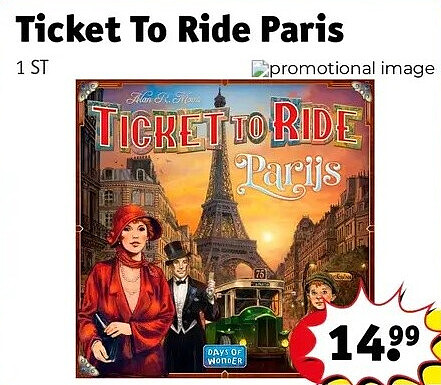 Ticket To Ride Paris