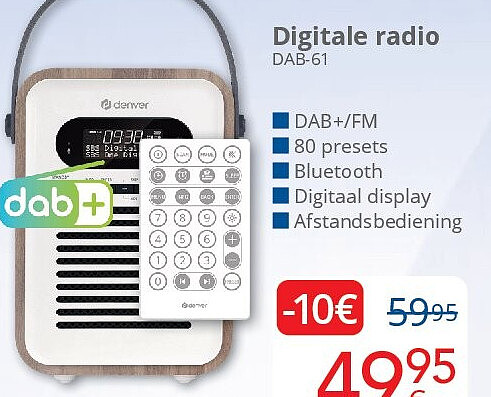 Digitale radio DAB-61
