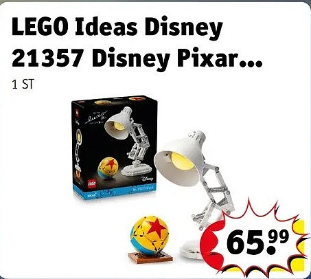 LEGO Ideas Disney 21357 Disney Pixar...