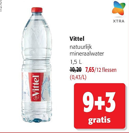 Vittel natuurlijk mineraalwater 1,5