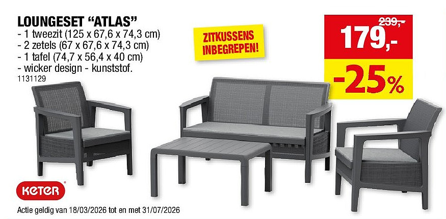 LOUNGESET “ATLAS”