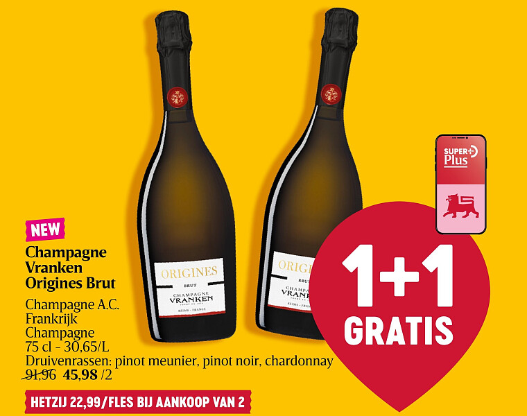 Champagne Vranken Origines Brut