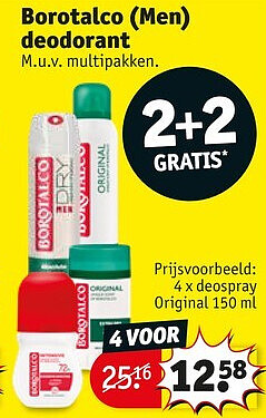 Borotalco (Men) deodorant