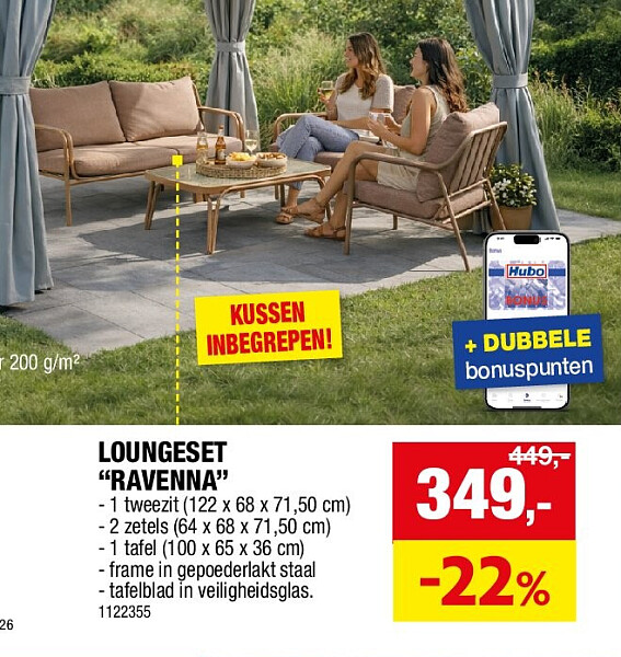 LOUNGESET “RAVENNA”