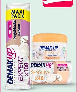 Demak’up wattenschijfjes en make-up remover