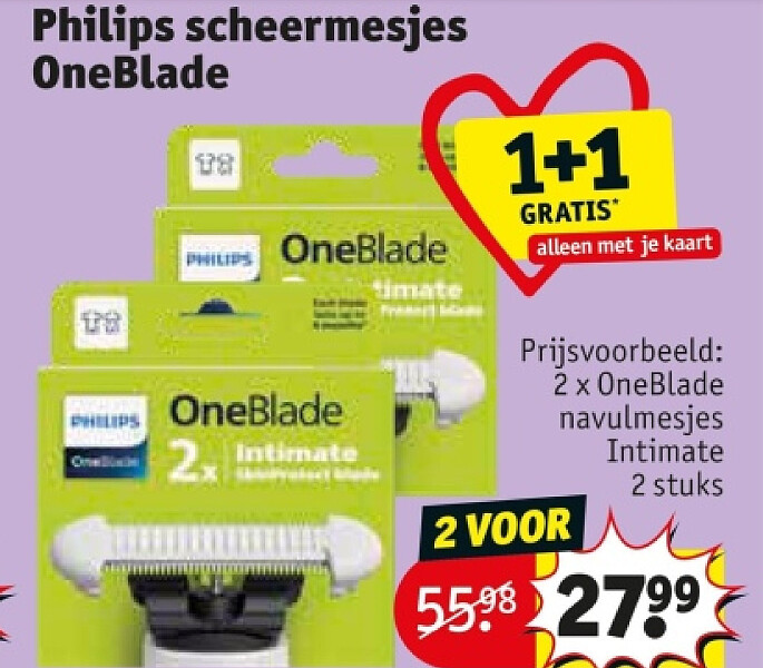 Philips scheermesjes OneBlade