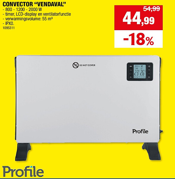 CONVECTOR “VENDAVAL”
