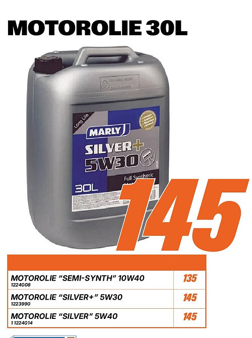 Motorolie Silver+ 5W30