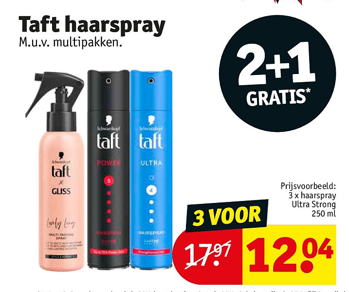 Taft haarspray