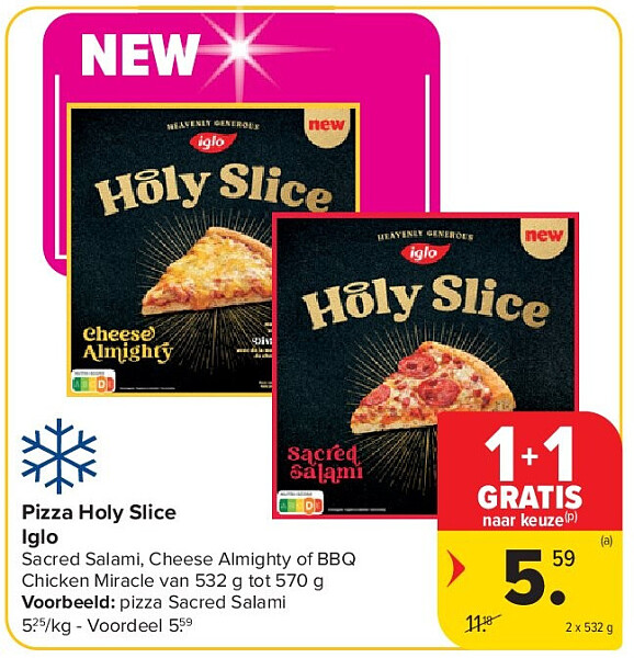 Pizza Holy Slice Iglo