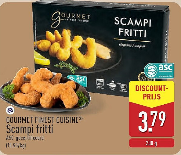 Scampi fritti