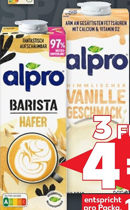 Alpro Pflanzendrinks