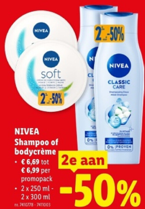Shampoo of bodycrème