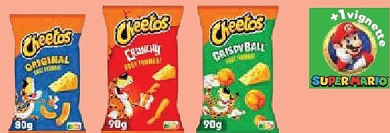 Cheetos et produits de la gamme