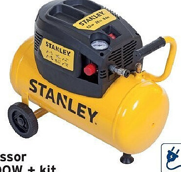 Stanley compressor D 200/8/24 1100W + kit