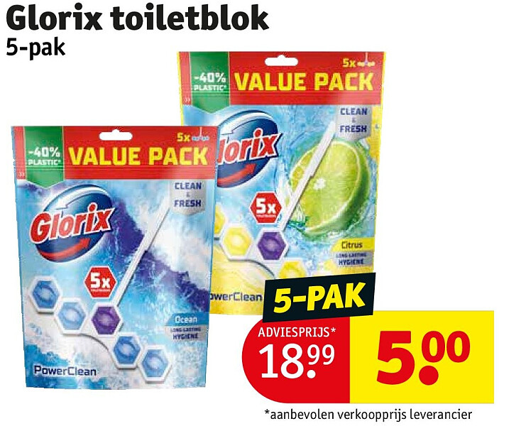 Glorix toiletblok