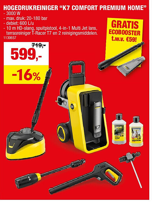 HOGEDRUKREINIGER “K7 COMFORT PREMIUM HOME”