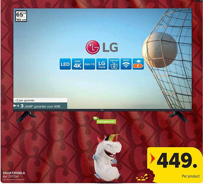 LG 65UA73006LA LED TV