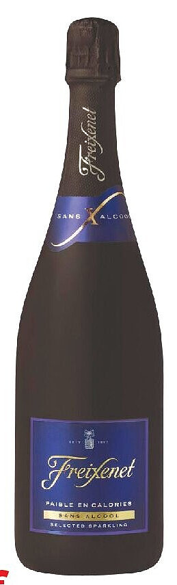 Freixenet sans alcool blanc ou rosé 75 cl