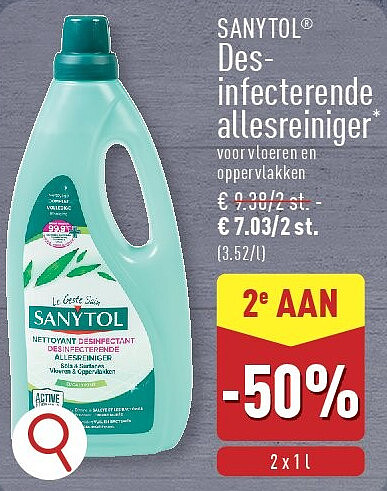 Des infecterende allesreiniger