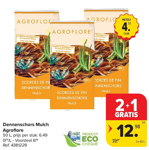 Dennenschors Mulch Agrofl ore