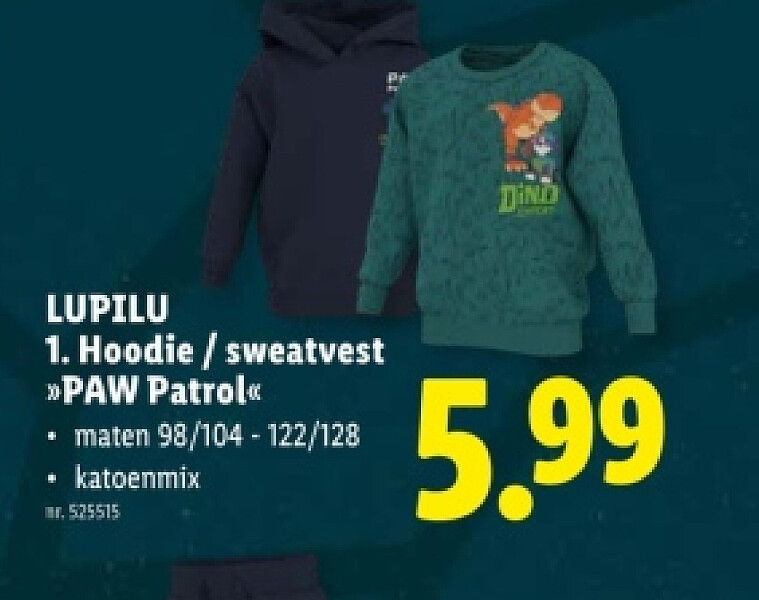 Hoodie / sweatvest >PAW Patrol«