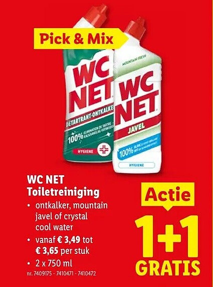 WC NET Toiletreiniging